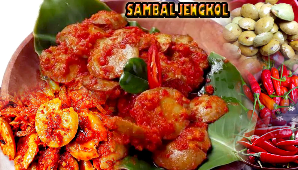 SAMBAL JENGKOL MERAH EMPUK DAN LEZAT