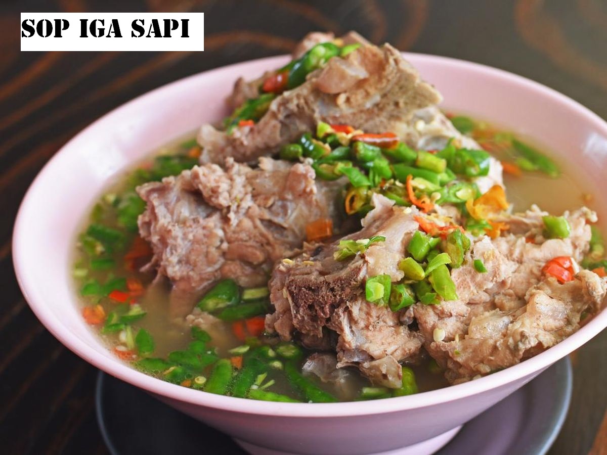 RESEP SOP IGA SAPI PALING LEZAT DAN MUDAH DIBUAT