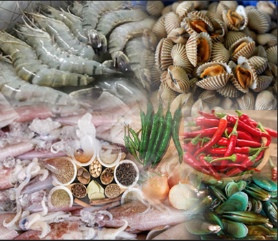 masakan seafood tauco

