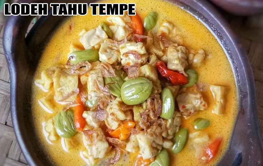 MASAKAN LODEH TAHU TEMPE SIMPLE DAN MENYEHATKAN