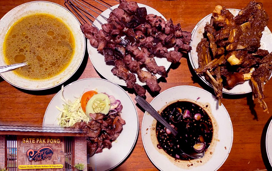 SATE KLATHAK MASAKAN KHAS YOGYAKARTA