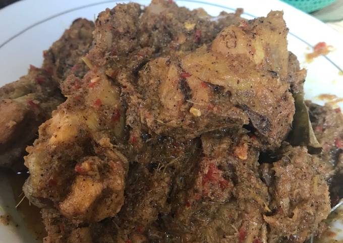 Resep Ayam Kampung Bumbu Andaliman Khas Batak