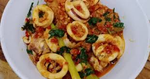 Resep Cumi Rica-Rica Bumbu Khas Tuban